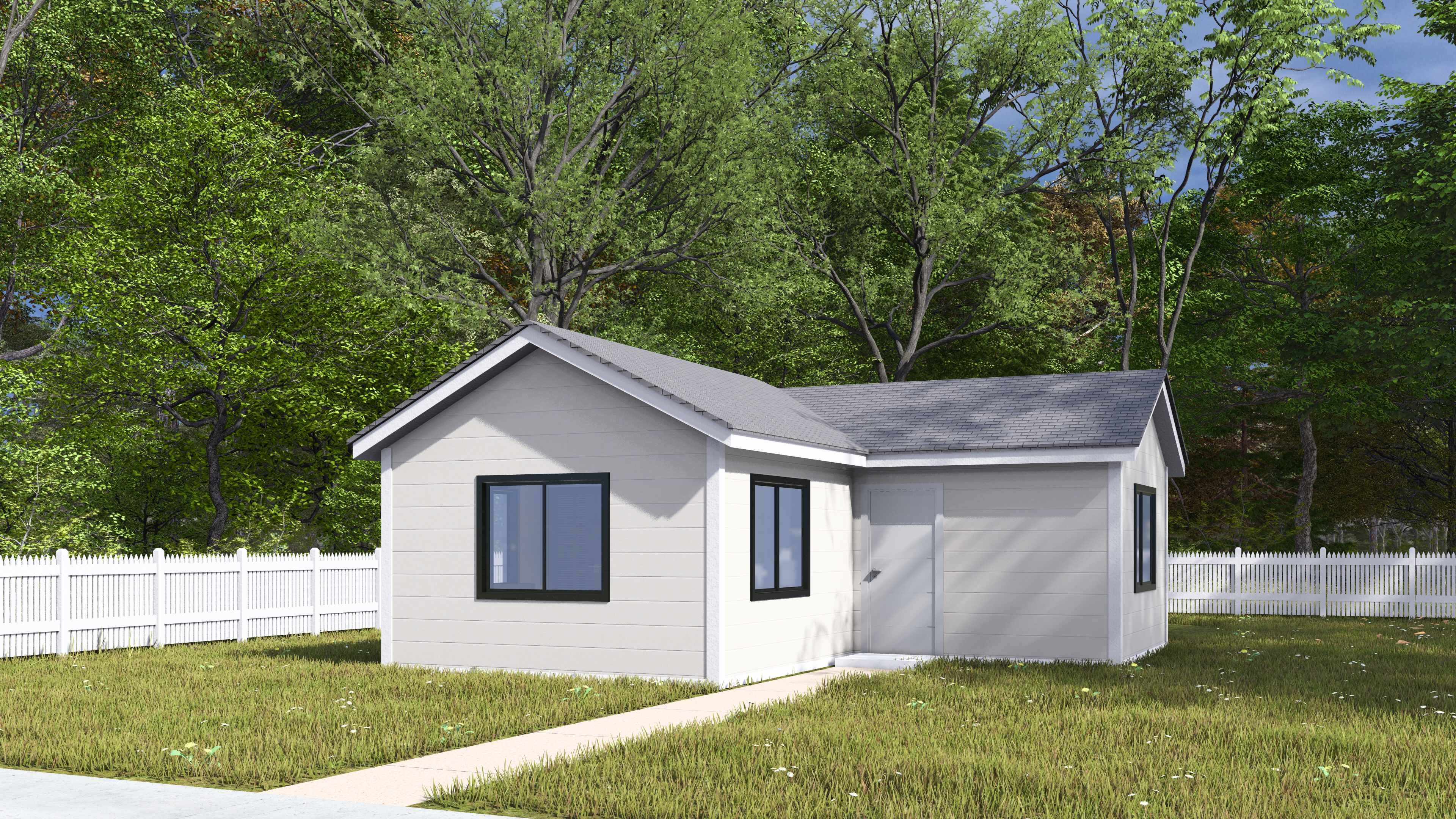 B-436 exterior render