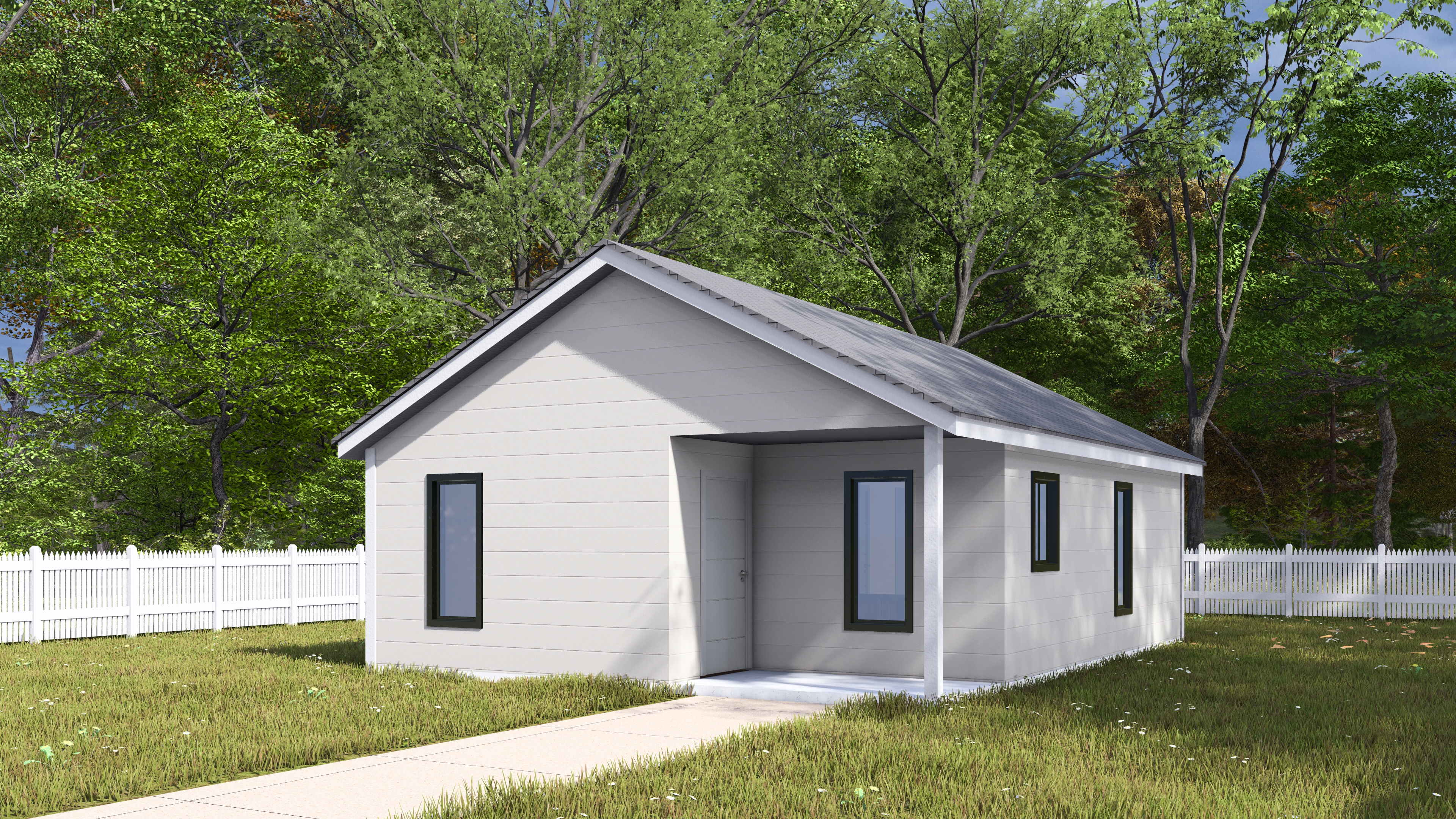 B-609 exterior render